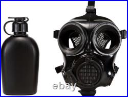 Full Face Respirator Mask CBRN Gas Mask, Chemical Respirator CM-7M (Small)