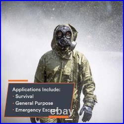 Full Face Respirator Mask CBRN Gas Mask, Chemical Respirator CM-7M (Small)