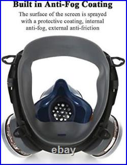 Full Face Respirator Mask, Gas Mask Protect Against Harmful