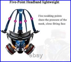 Full Face Respirator Mask, Gas Mask Protect Against Harmful