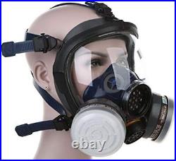 Full Face Respirator Mask, Gas Mask Protect Against Harmful