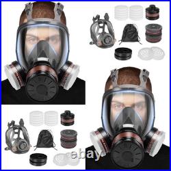 Full Face Respirator Mask, Gas Masks Survival Nuclear and Chemical, Gas Respi
