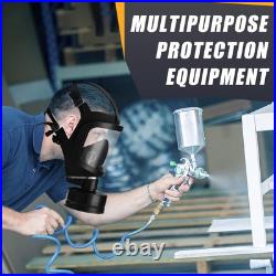 Full Face Respirator Mask with Filters, Anti-Fog, Gas & Dust Protection BEST
