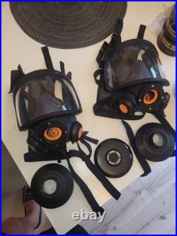 Full face gas mask painting spraying respirator
