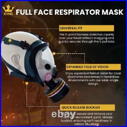 GAS Mask 40 mm NBC Filter Full Face Respirator Mask CBRN Survival & Tacti