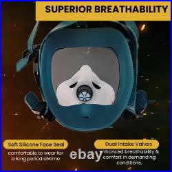 GAS Mask 40 mm NBC Filter Full Face Respirator Mask CBRN Survival & Tacti