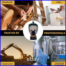 GAS Mask 40 mm NBC Filter Full Face Respirator Mask CBRN Survival & Tacti