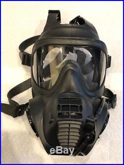 GSR General Service Respirator gas mask pouch 2 each CBRN NBC filters Sz 3 Sm/M