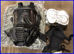 GSR General Service Respirator gas mask pouch CBRN NBC filters Sz4 Small