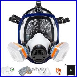 G-750 Respirator Full Face Mask with A1P2 Filters Anti-Gas, Anti-Dust Gas Mask