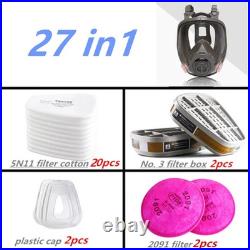 Gas Mask Acid/Organic/Ammonia 6800 Full Face Mask Respirator Paint Chemical