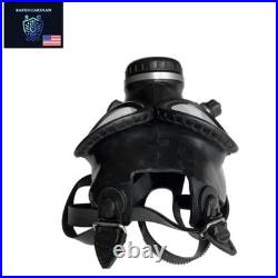 Gas Mask CBRN with NBC Filter and Bottle/Hose Full Face Respirator Advanced C