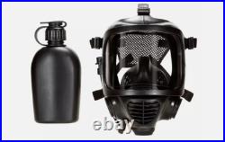 Gas Mask CM6-M Full Face with NBC filter and bottle