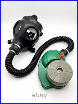 Gas Mask Complete Kit for Older Adults Easy Breathing Assisted Airflow System