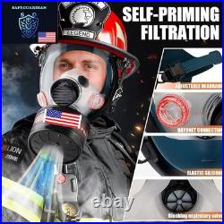 Gas Mask FM-10 CBRN withPremium NBC Filter Full Face Respirator Survival & Tact