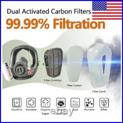 Gas Mask FM-10 CBRN withPremium NBC Filter Full Face Respirator Survival & Tact