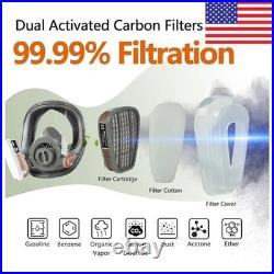 Gas Mask FM-10 CBRN withPremium NBC Filter Full Face Respirator Survival & Tact