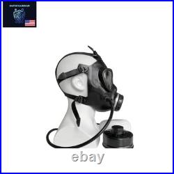 Gas Mask Face Respirator (2 CBRN Shields) Israeli Military Grade Survival & T