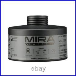 Gas Mask Filter Certified CBRN Filter for Full Face Respirator Mask, 40 mm