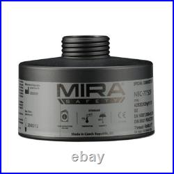 Gas Mask Filter Certified CBRN Filter for Full Face Respirator Mask, 40 mm