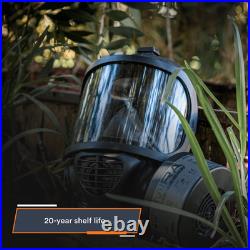 Gas Mask Filter Certified CBRN Filter for Full Face Respirator Mask, 40 mm