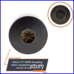 Gas Mask Filter Certified CBRN Filter for Full Face Respirator Mask, 40 mm