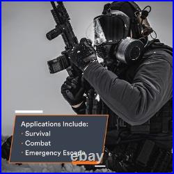 Gas Mask Filter Certified CBRN Filter for Full Face Respirator Mask, 40 mm