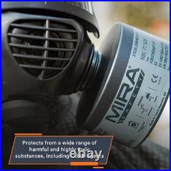 Gas Mask Filter Certified CBRN Filter for Full Face Respirator Mask, 40 mm