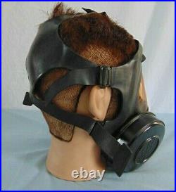 Gas Mask Full Face Federal Laboratories PPE Vintage Hood Military Bag Field Gear