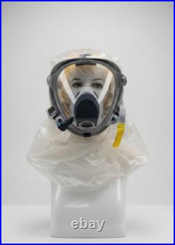 Gas Mask Hood for Bearded Men PAPR Powered Air NATO 40mm Professional PPE