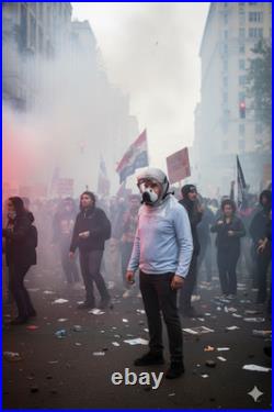 Gas Mask Hood for Bearded Men PAPR Powered Air NATO 40mm Professional PPE