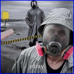 Gas Mask Respirator 2 Pack Full Face Gas Masks Survival Nuclear and Chemical Re