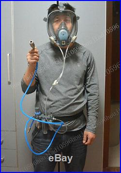 Gas Mask and complete Circulating air supply+Oil-water separator (Same 3M6800)
