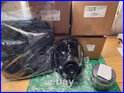 Gas mask SGE 400/3 M/L Brand New Mask With filter exp 2027 + bag/thigh rig MESTEL