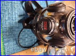 Gas mask SGE 400/3 M/L Brand New Mask With filter exp 2027 + bag/thigh rig MESTEL