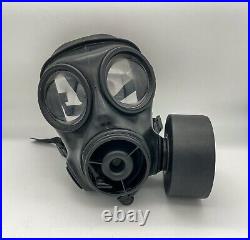 Great Condition British S10 Gas Mask Size 2 1992 NBC Military Respirator