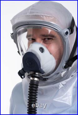 Guardian PAPR Gas Mask Kit NBC Full Face Respirator + Blower 40mm NATO