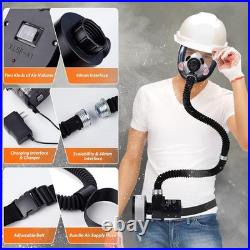 HANUU Reusable PAPR Respirator, Portable PAPR Respirator System with 40mm