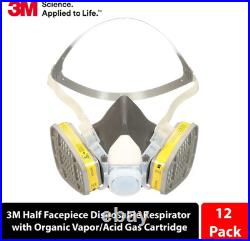Half Facepiece Disposable Respirator Assembly 5303, Organic Vapor/Acid Gas, Lar