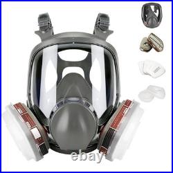 Half Facepiece Respirator with Goggle for Dust, Vapors, Painting, Sanding