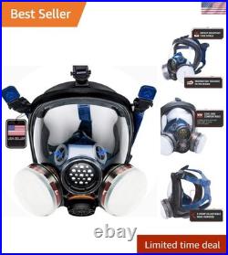 Heavy Duty Air Purifying Full Face Respirator Mask for Industrial Use PT-100