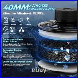 High-Efficiency PAPR Respirator with 3 Filters for Welding & Chemical Use