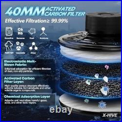 High-Efficiency PAPR Respirator with 3 Filters for Welding & Chemical Use