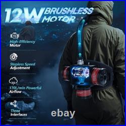 High-Efficiency PAPR Respirator with 3 Filters for Welding & Chemical Use