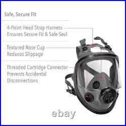 Honeywell North 54001S Full-Face Respirator Gas Mask SMALL, NOB few scratches