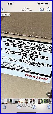 Honeywell North 75scp1ool Gas/vapor Cartridge Mask Respirator Filters 12 Pairs