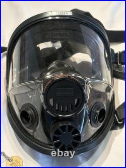 Honeywell North 76008A Full Face Respirator Gas Mask Size M/L? NEW with 2 Filters