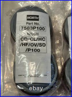 Honeywell North 76008A Full Face Respirator Gas Mask Size M/L? NEW with 2 Filters