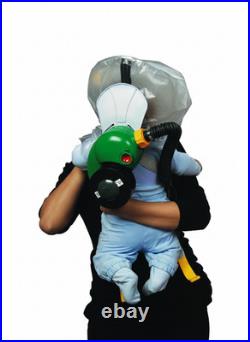 Infant & Newborn Gas Mask Hood Kit Ages 0-8 Powered Air Respirator Quartz