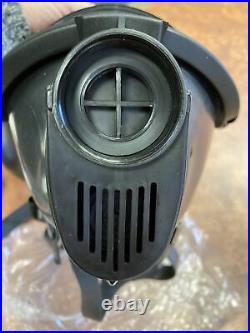 Israel Surplus Military Issue Gas Mask Full Face Respirator, Case 5 NATO Filters